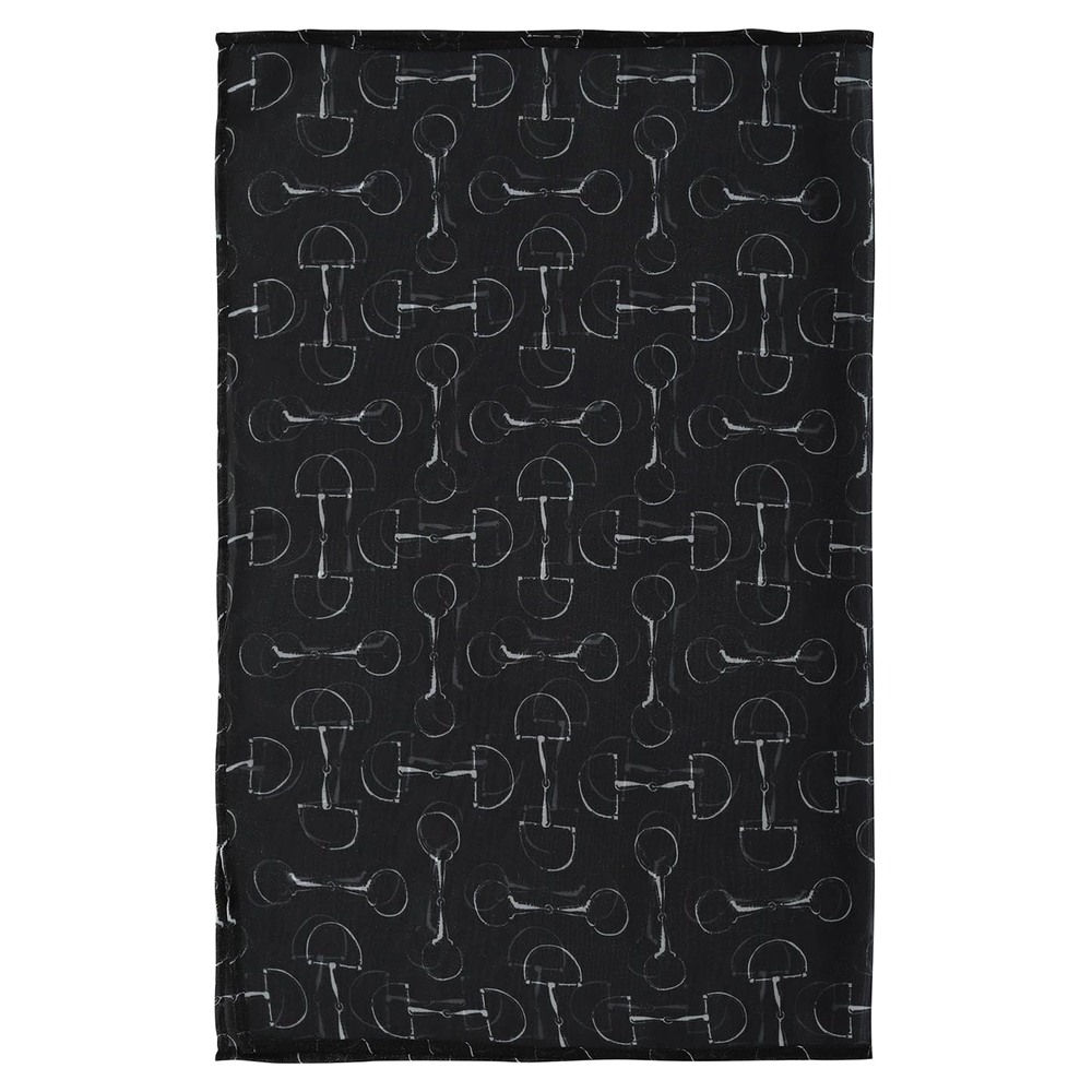 Scarf AWST Intl Vintage Snaffle Bits Black - 3
