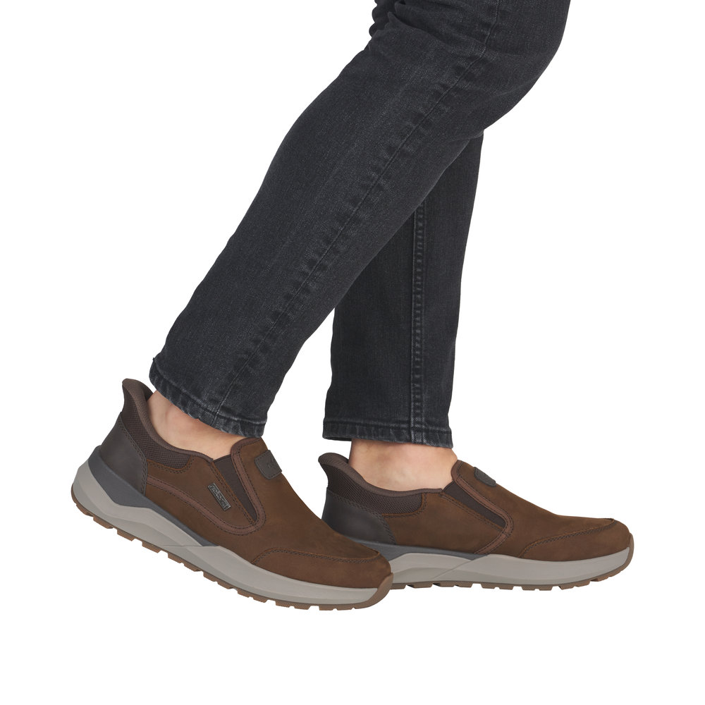 Rieker Herrsko Ready 2GO Extra Wide Brun - 10