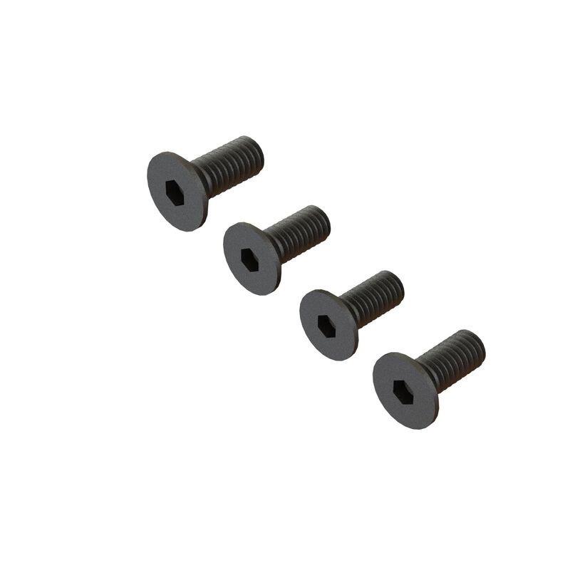 ARRMA Flat Head Screw M4x10mm (4)