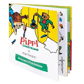 Stickerbok - Pippi 