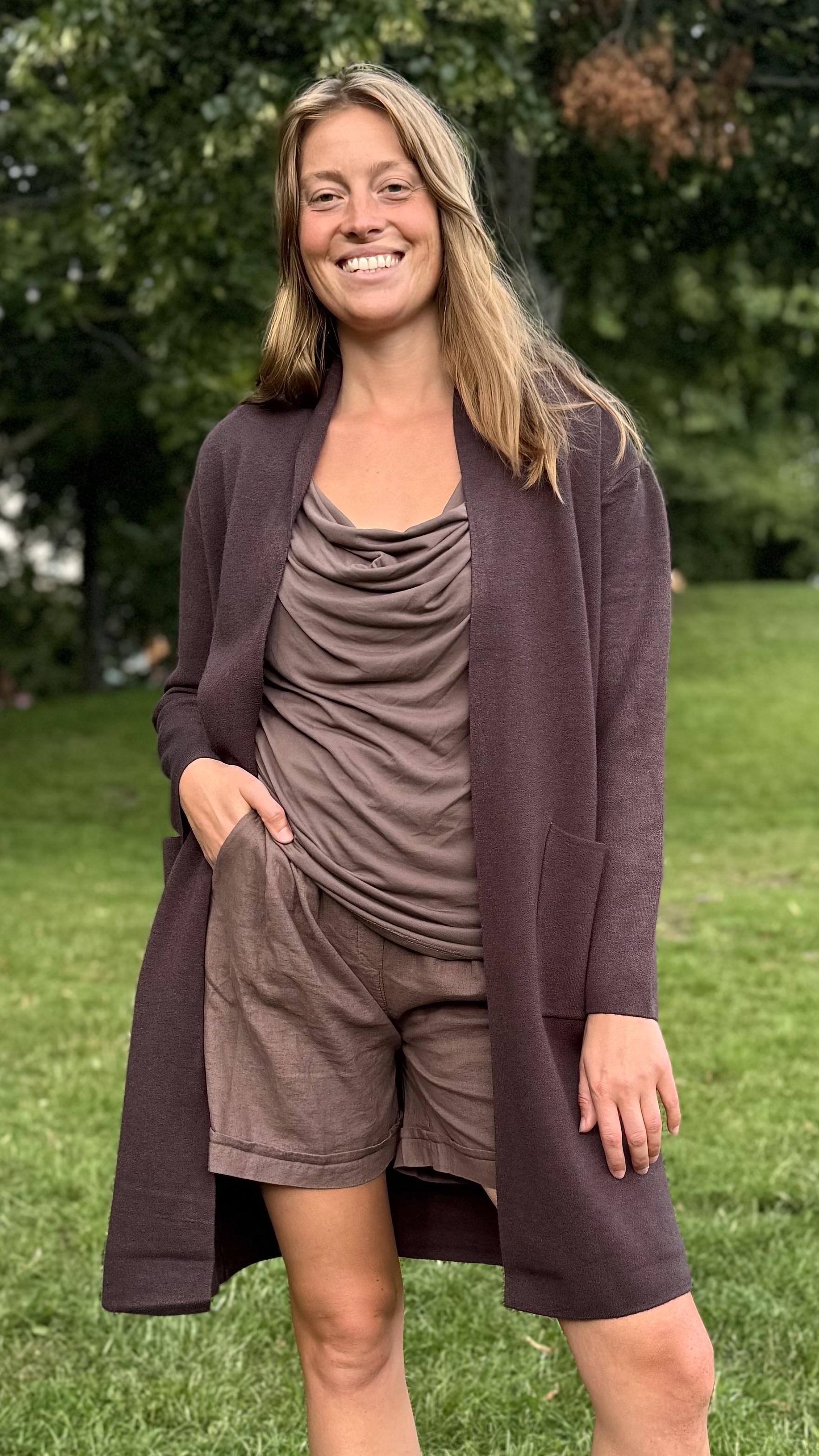 Vanda Cardigan-brown