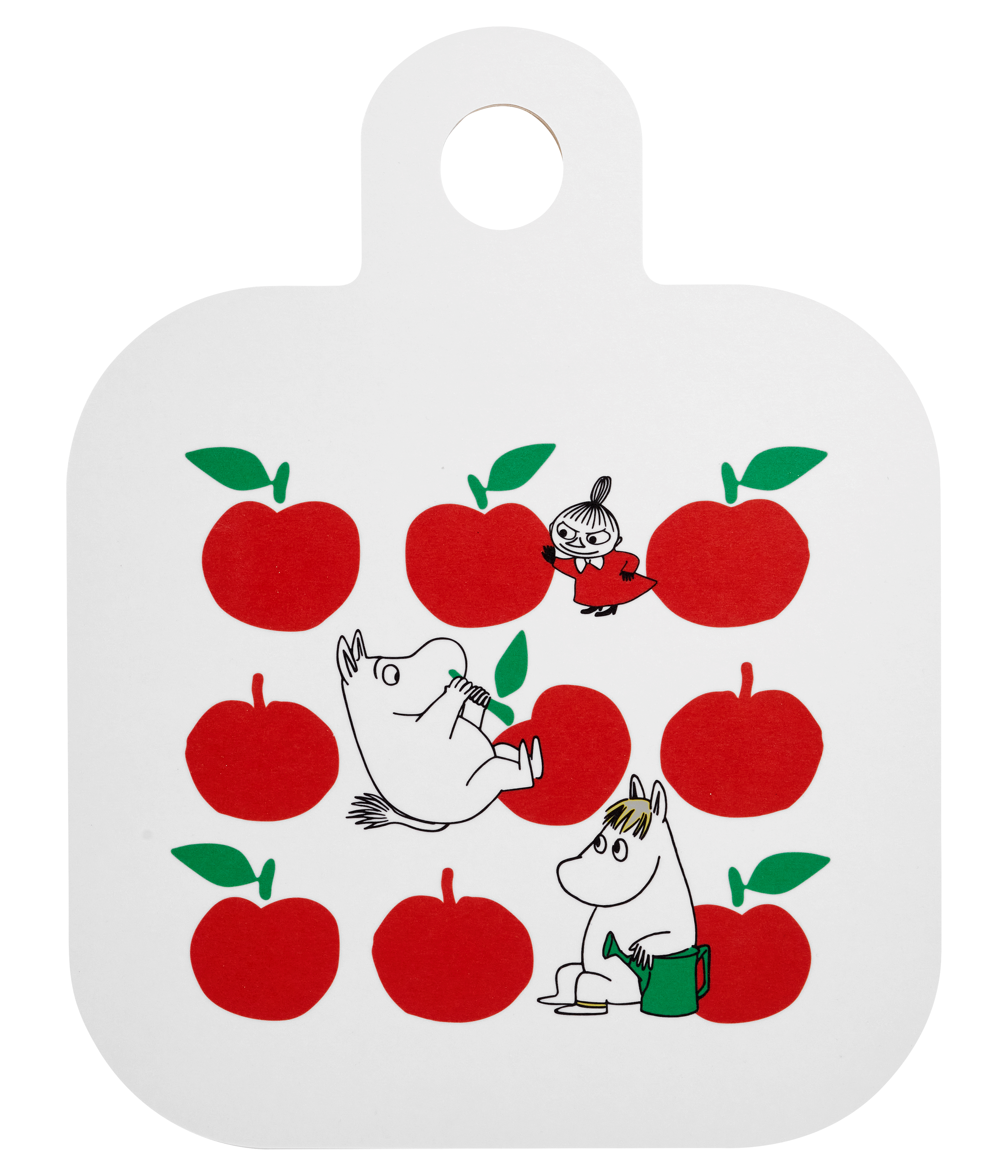 Mumin Skärbräda - Joyfull Apples (Olika fram & baksida)