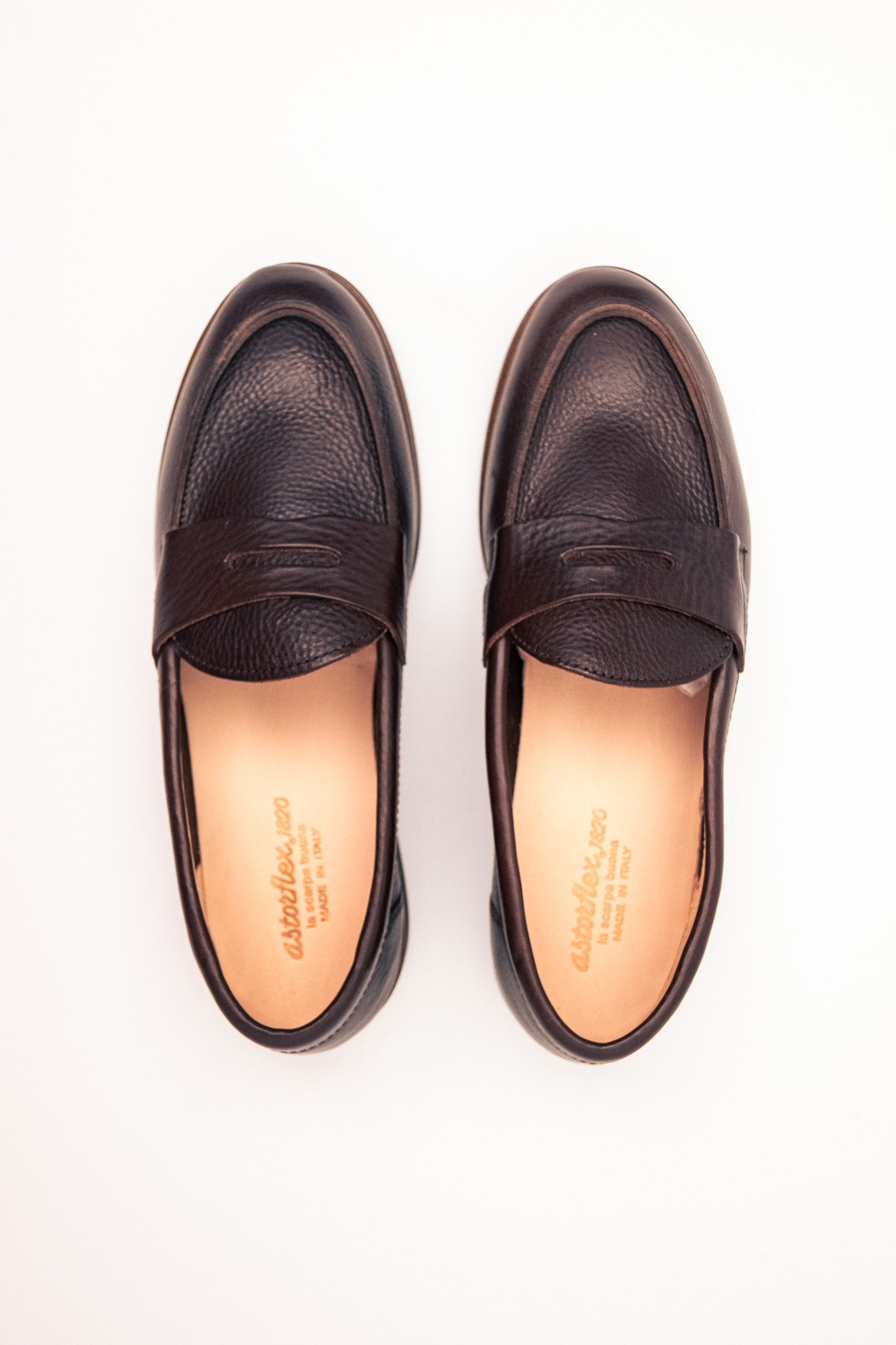 Astorflex - Dartflex Leather Loafers 446 Caffé - 11