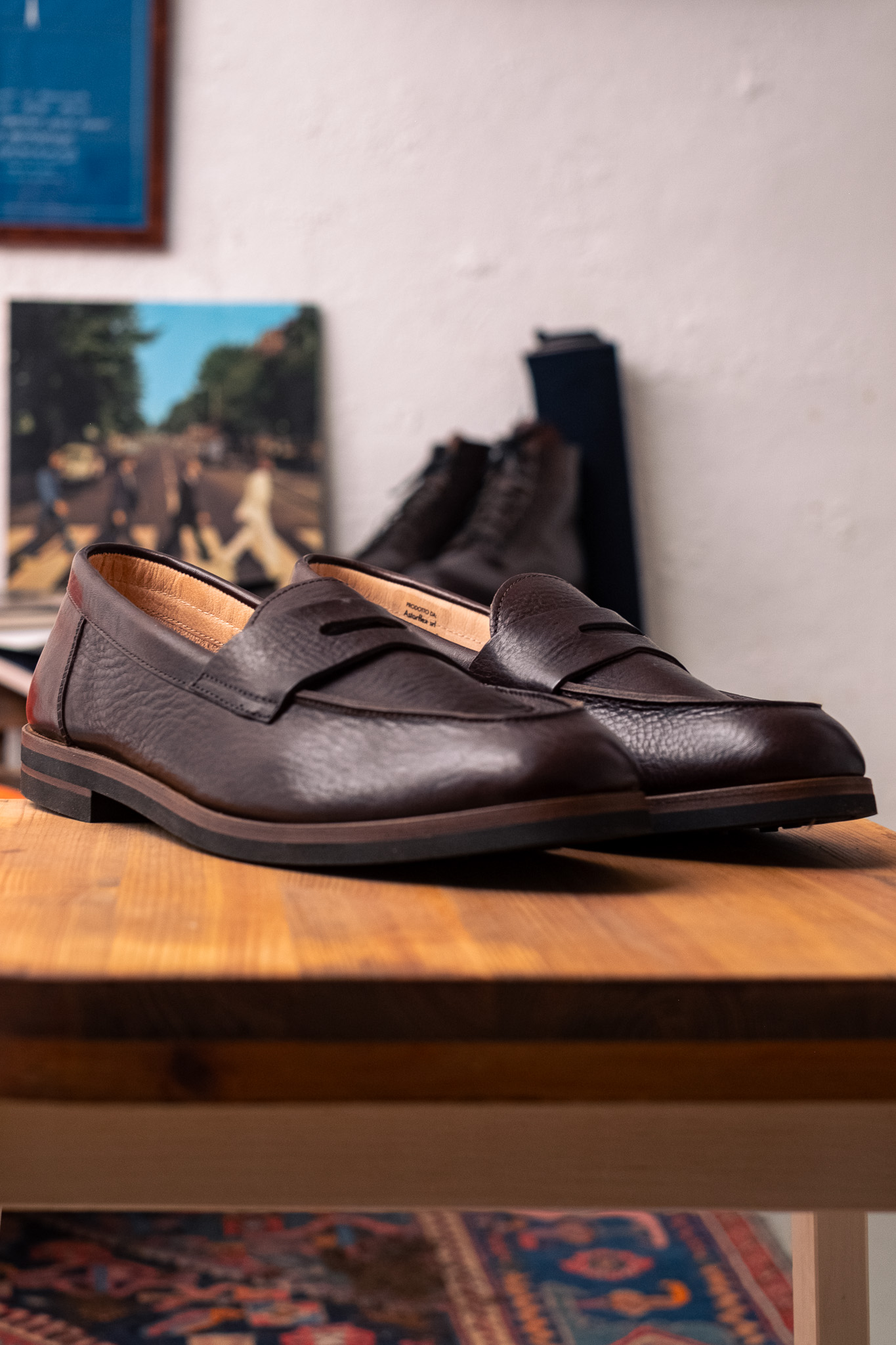 Astorflex - Dartflex Leather Loafers 446 Caffé