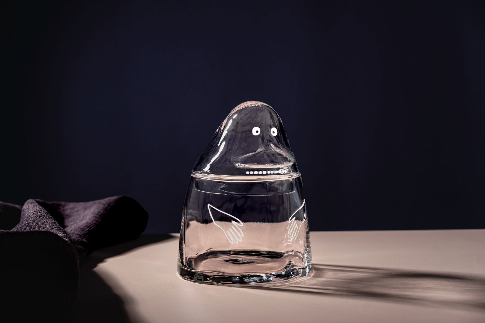Groke Glass Jar 19.5 cm - 8