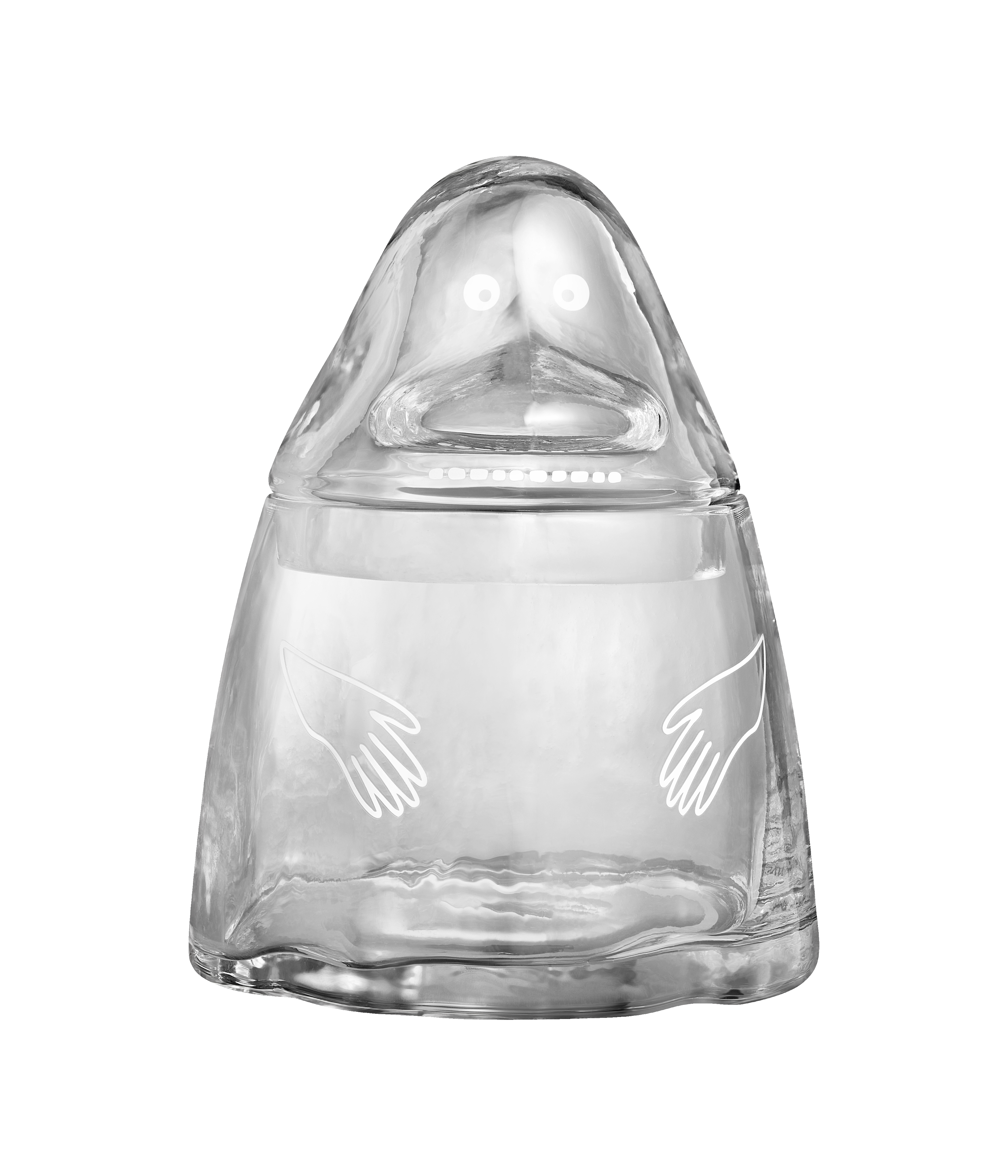 Groke Glass Jar 19.5 cm