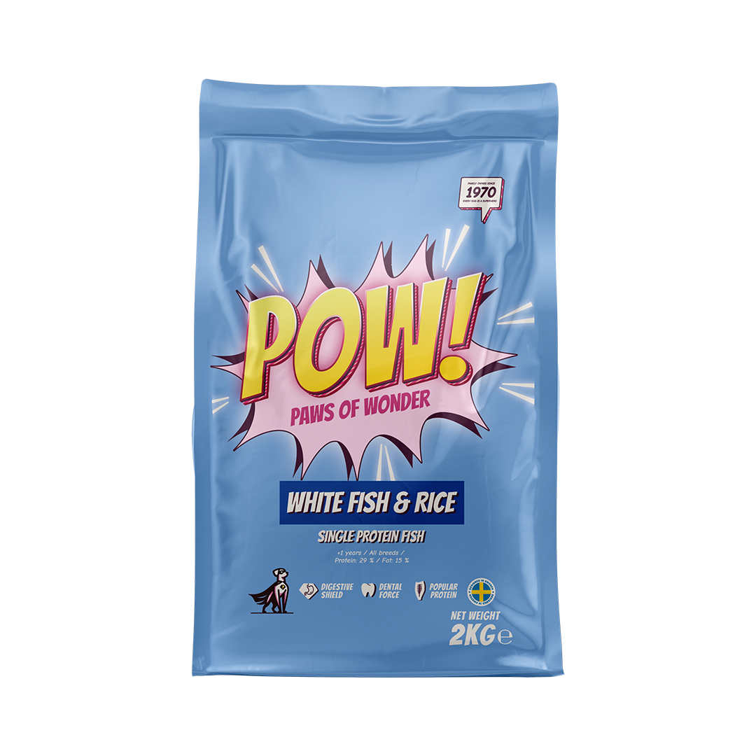POW! Adult White Fish & Rice 2kg