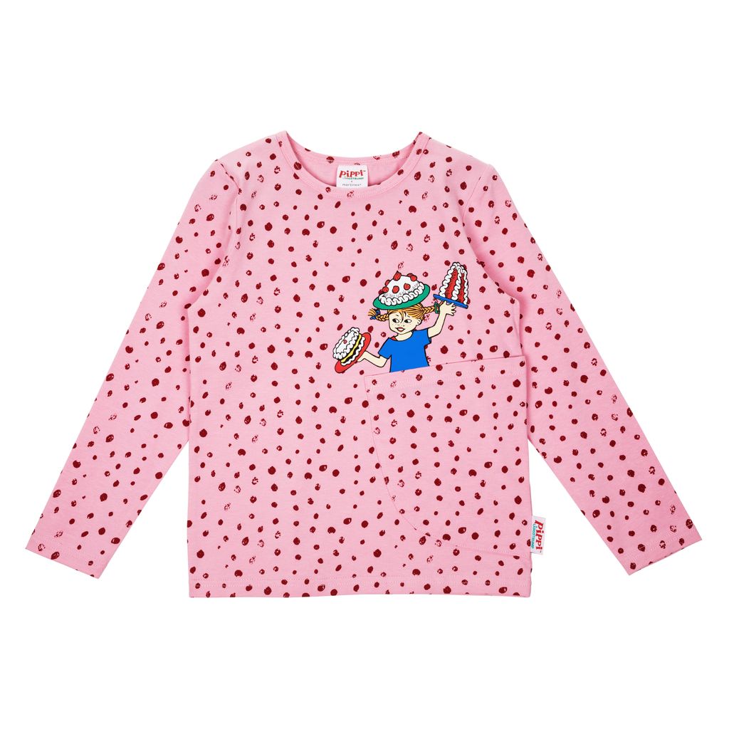Tröja Pippi Prickig - Rosa