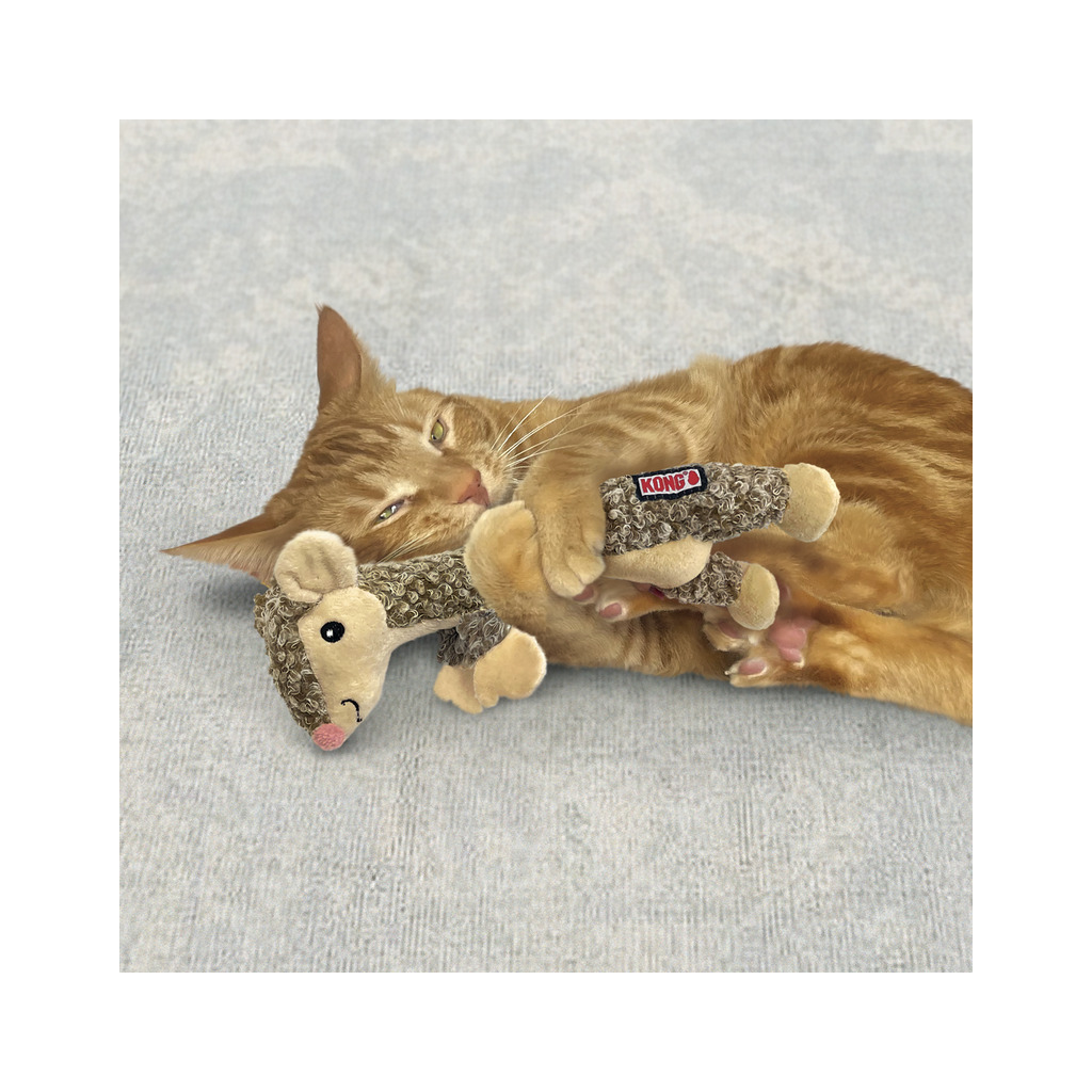 KONG Cat Luvs Mouse Cat Toy - Catnip