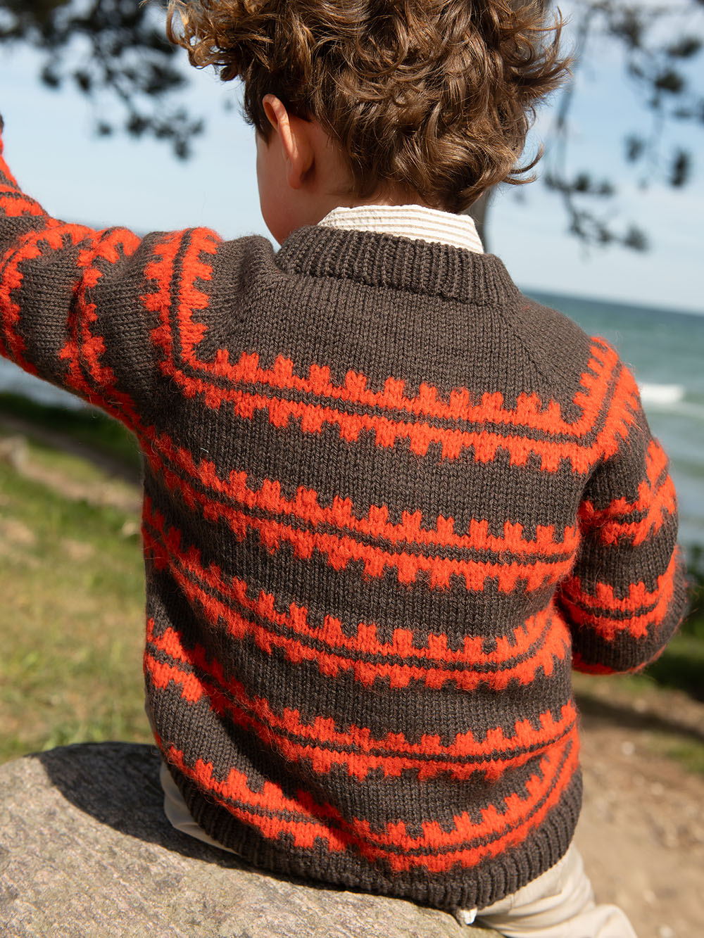 Sandnes Ridge Sweater Junior 2506_02 (20 m st 4) - 4