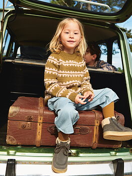 Sandnes Ridge Sweater Junior 2506_02 (20 m st 4)