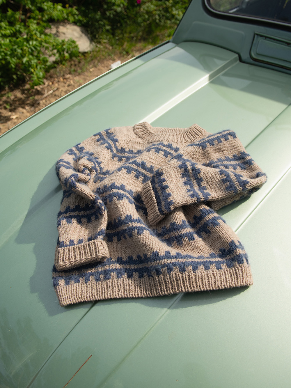 Sandnes Ridge Sweater Junior 2506_02 (20 m st 4) - 7