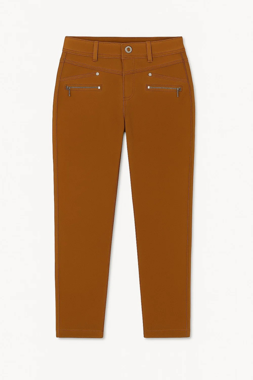 Rany Pants - Dark Cognac - 2-Biz - 5