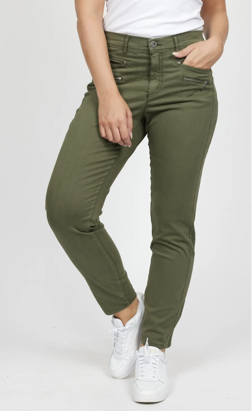 Rany Pants - Forrest Green - 2-Biz