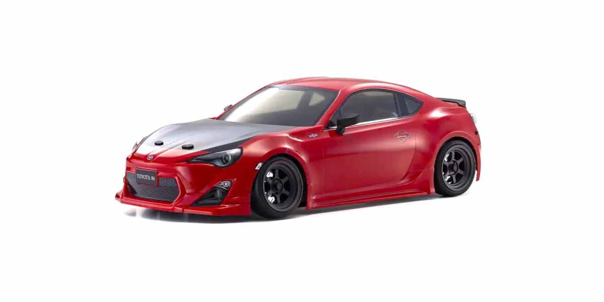 Kyosho K.K.34502T1B Fazer D2 Toyota 86 GT Tuned Ver. Red 1:10 Drift Readyset - 2
