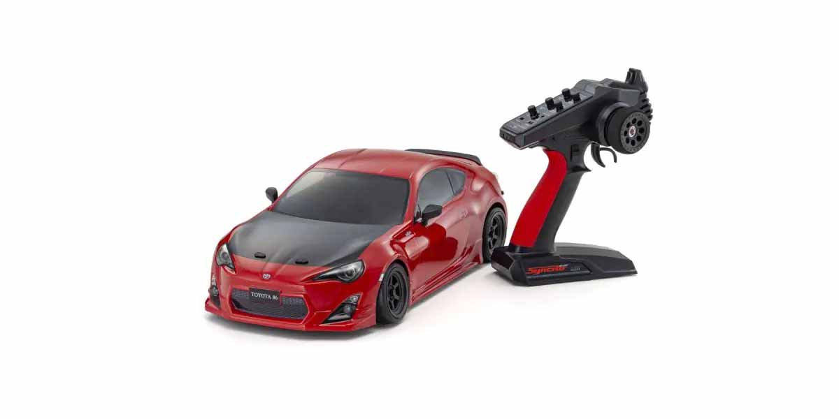 Kyosho K.K.34502T1B Fazer D2 Toyota 86 GT Tuned Ver. Red 1:10 Drift Readyset
