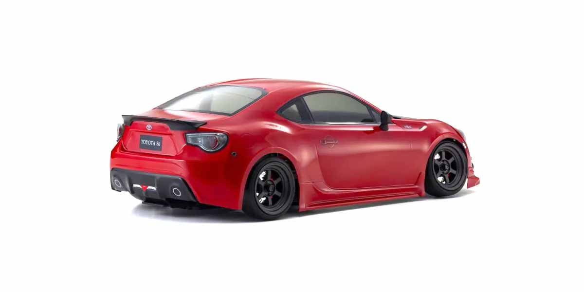 Kyosho K.K.34502T1B Fazer D2 Toyota 86 GT Tuned Ver. Red 1:10 Drift Readyset - 3