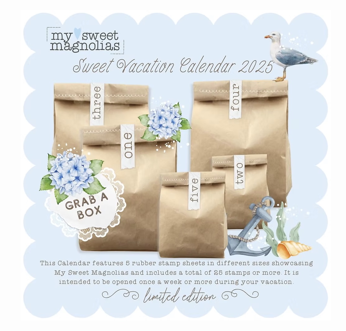 MAGNOLIA -MSM | My Sweet Vacation Calendar 2025 LIMITED EDITION! sista exet - 2