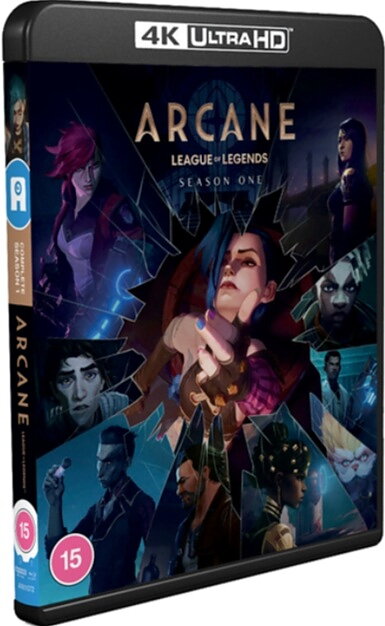 Arcane: League Of Legends - Season One (BLU-RAY 4K ULTRA HD + BLU-RAY)
