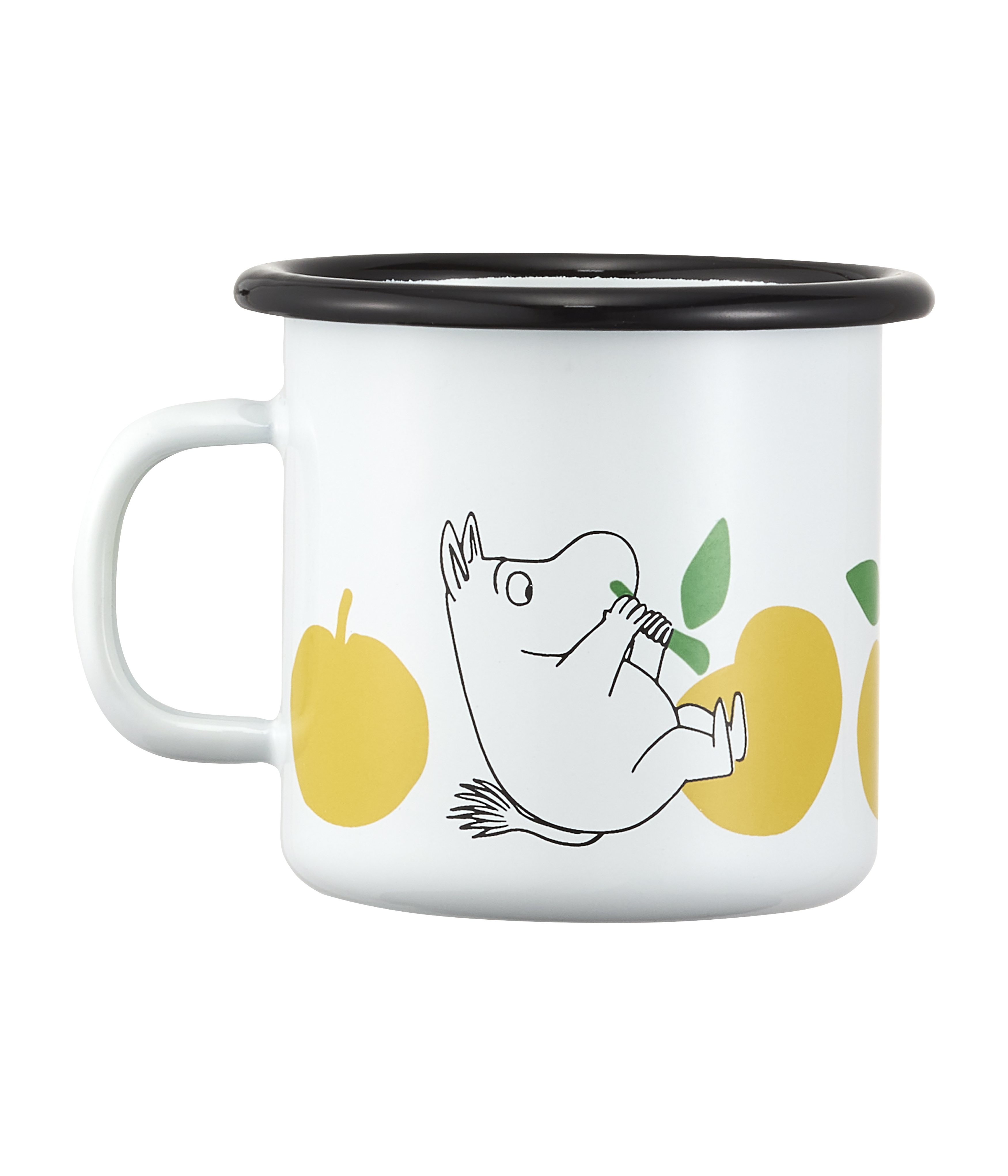 Mumin Emaljmugg 2,5 dl - Joyfull Apples - 2