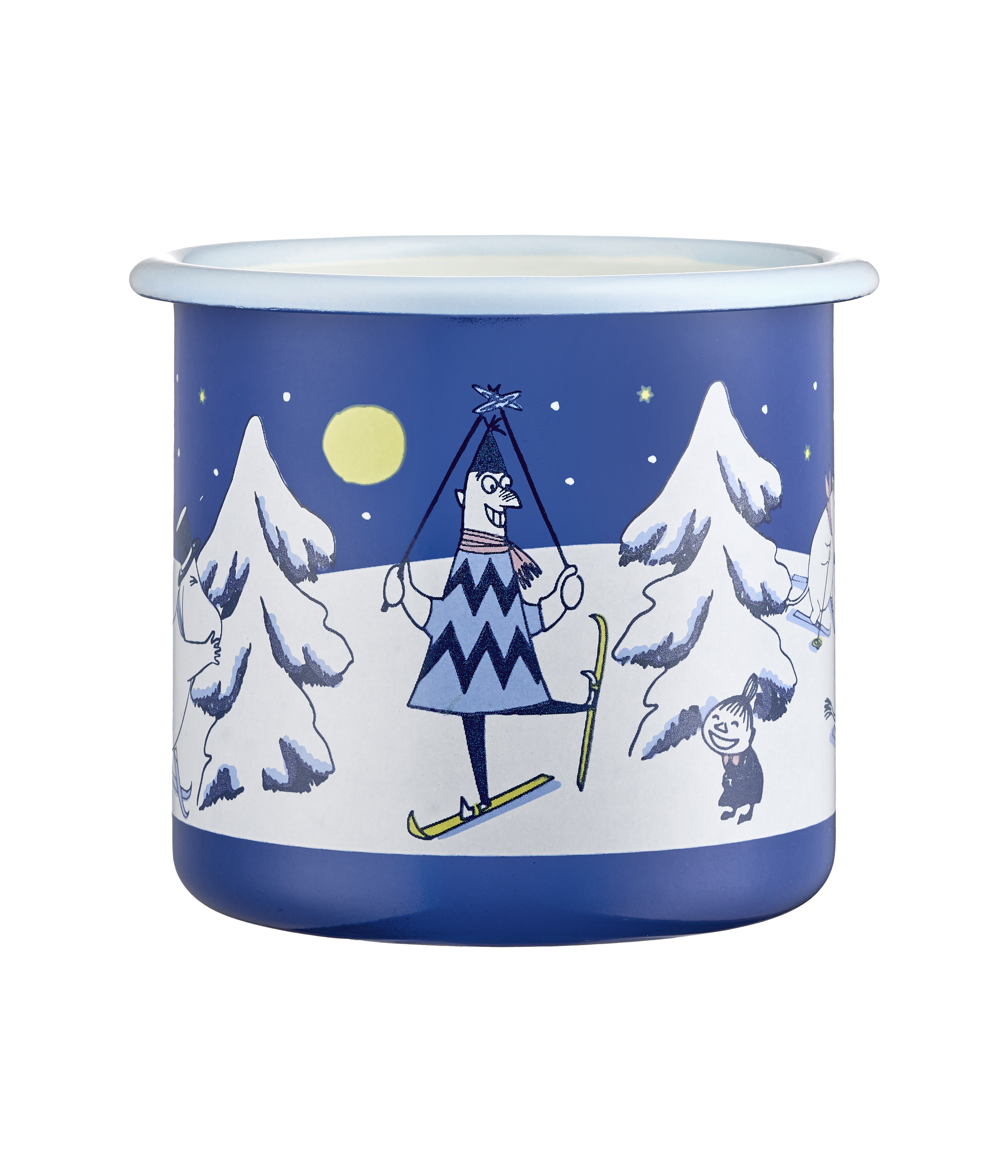 Mumin Emaljmugg 3,7 dl - Starry Night - 3