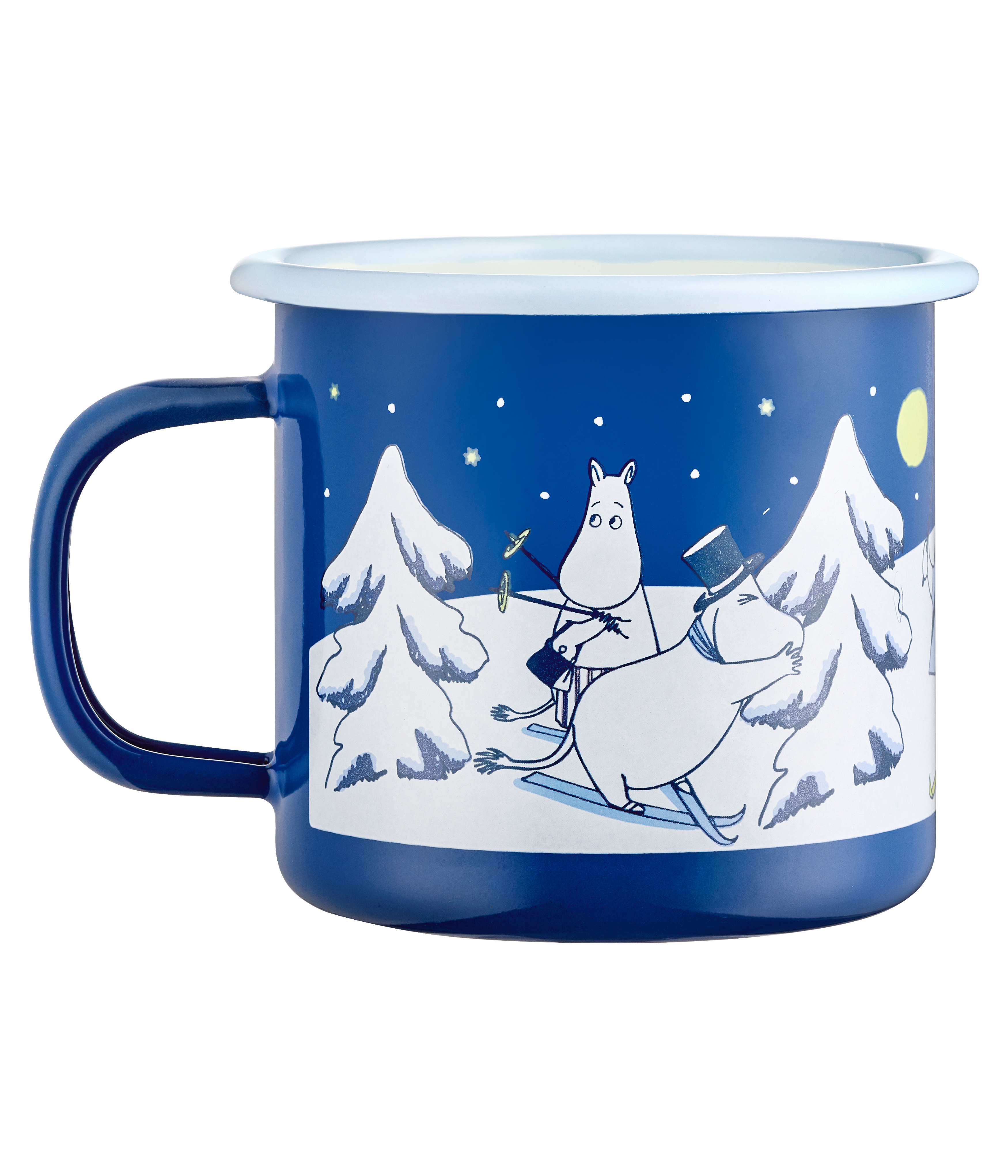 Mumin Emaljmugg 3,7 dl - Starry Night - 2