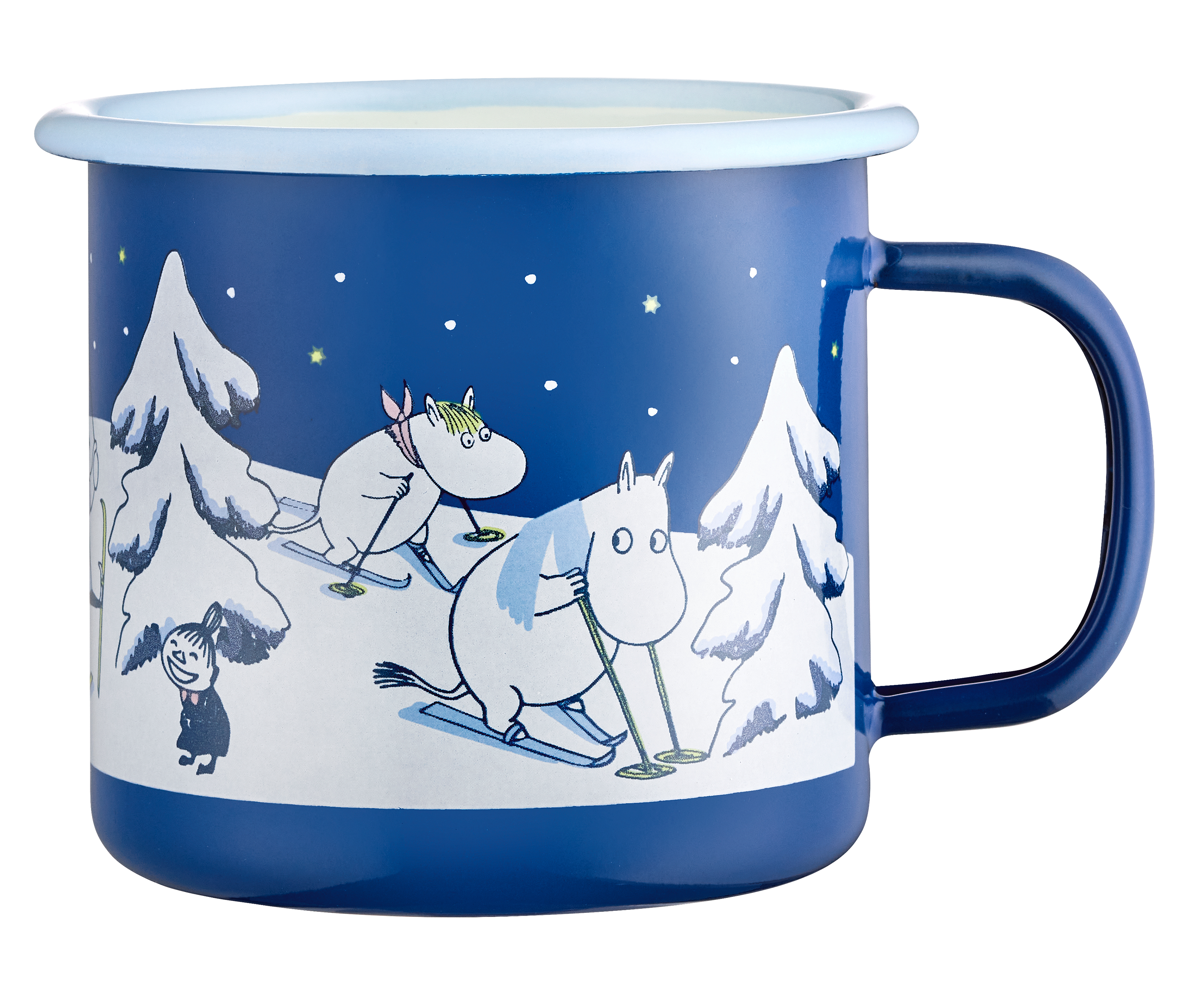Mumin Emaljmugg 3,7 dl - Starry Night