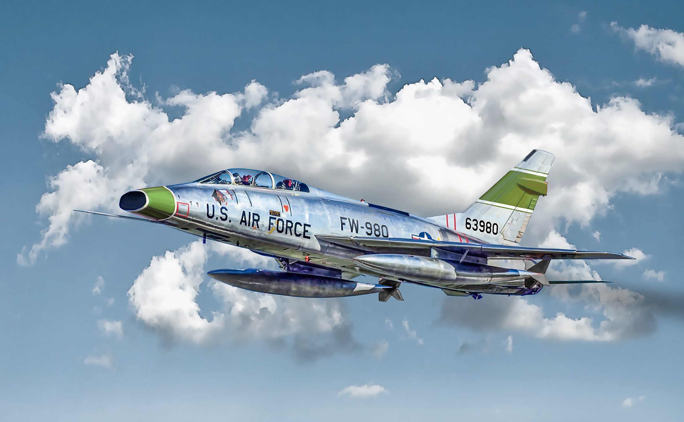 1/72 F-100F SUPER SABRE