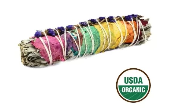 Eko 7 Chakra White Sage Smudge - 15cm
