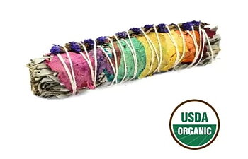 Eko 7 Chakra White Sage Smudge - 15cm
