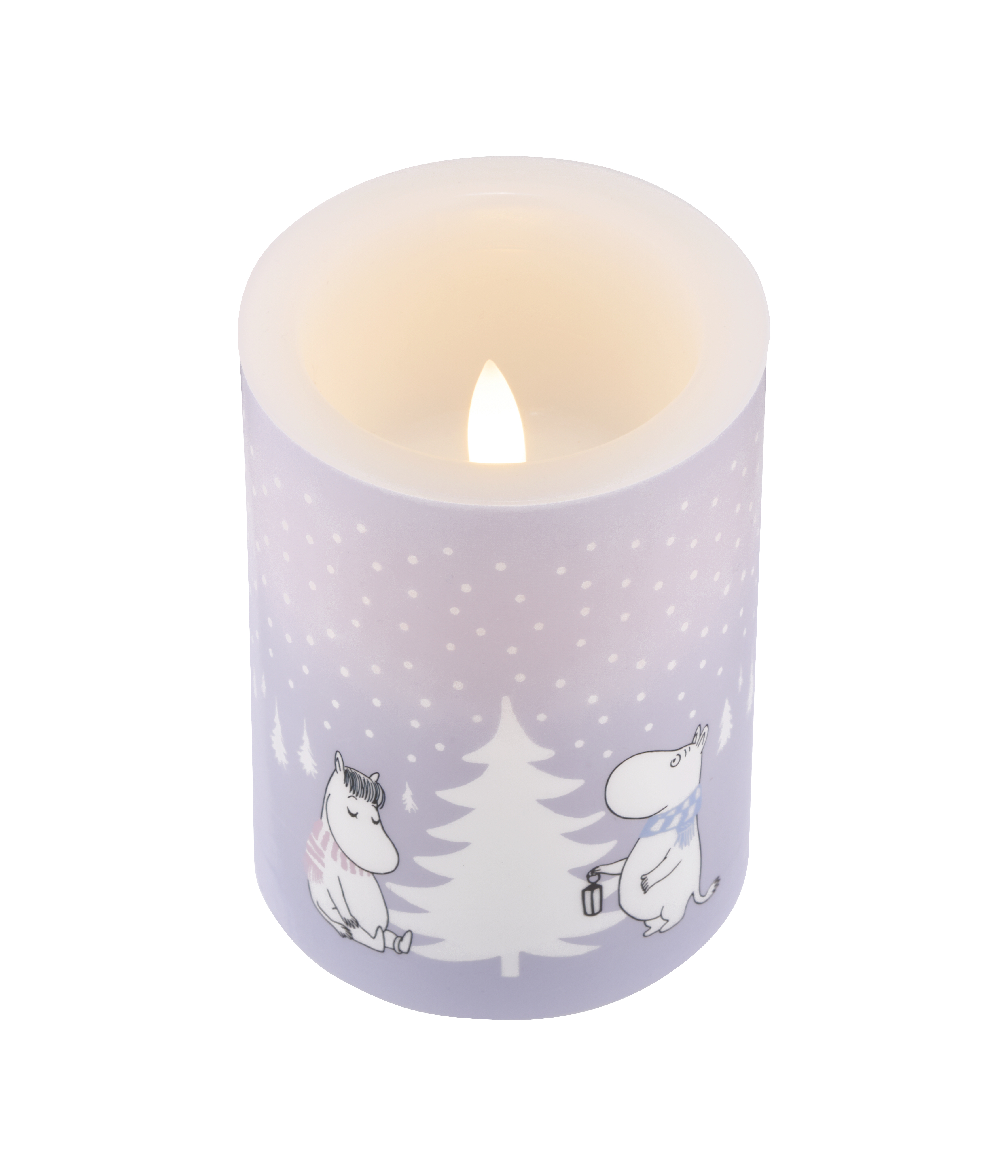 Mumin LED Ljus 10 cm - Snowfall - 2