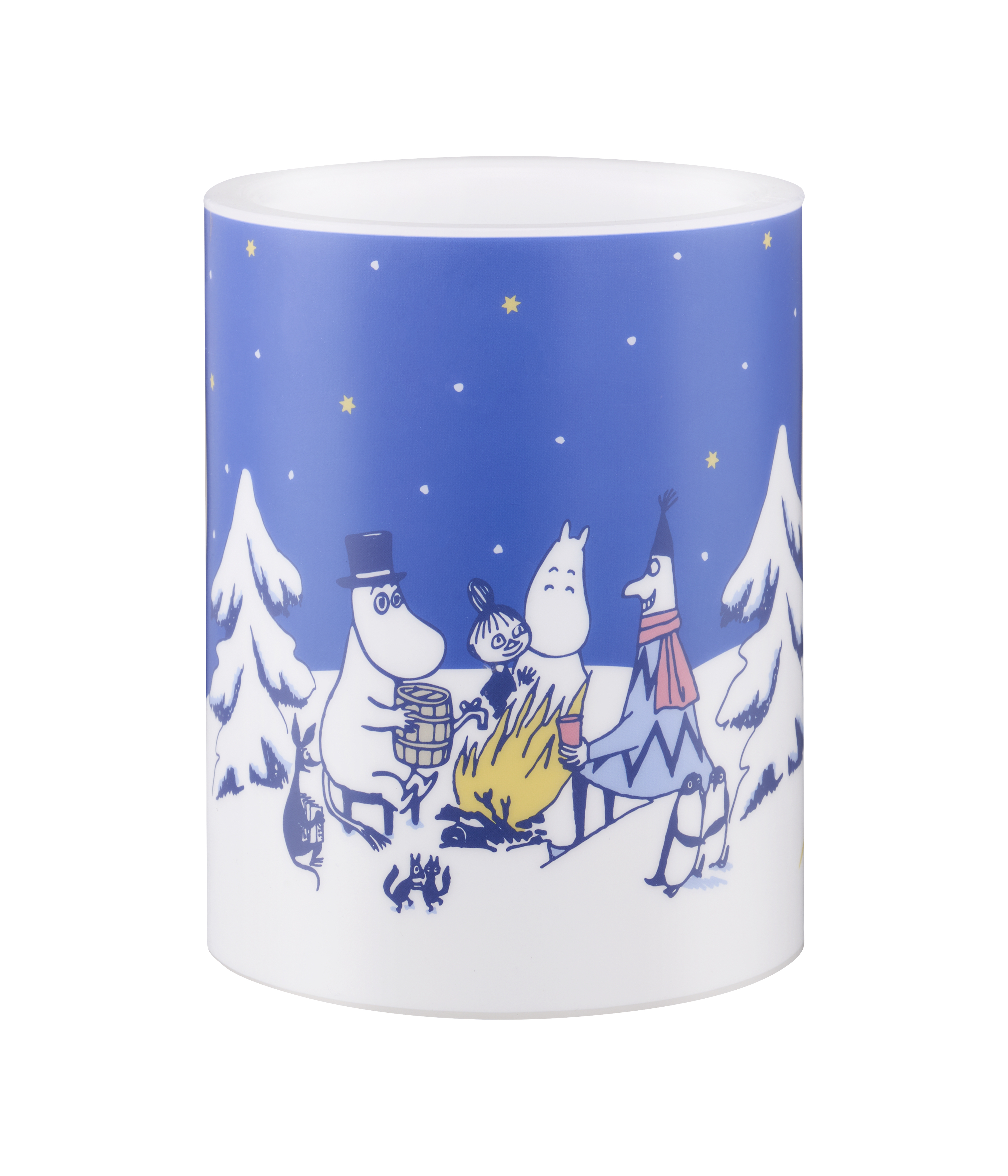 Mumin LED Ljus 12,5 cm - Starry Night - 3