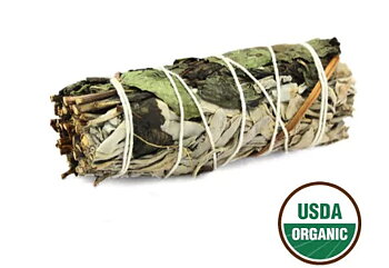 Eko White Sage & Peppermint Smudge - 10cm