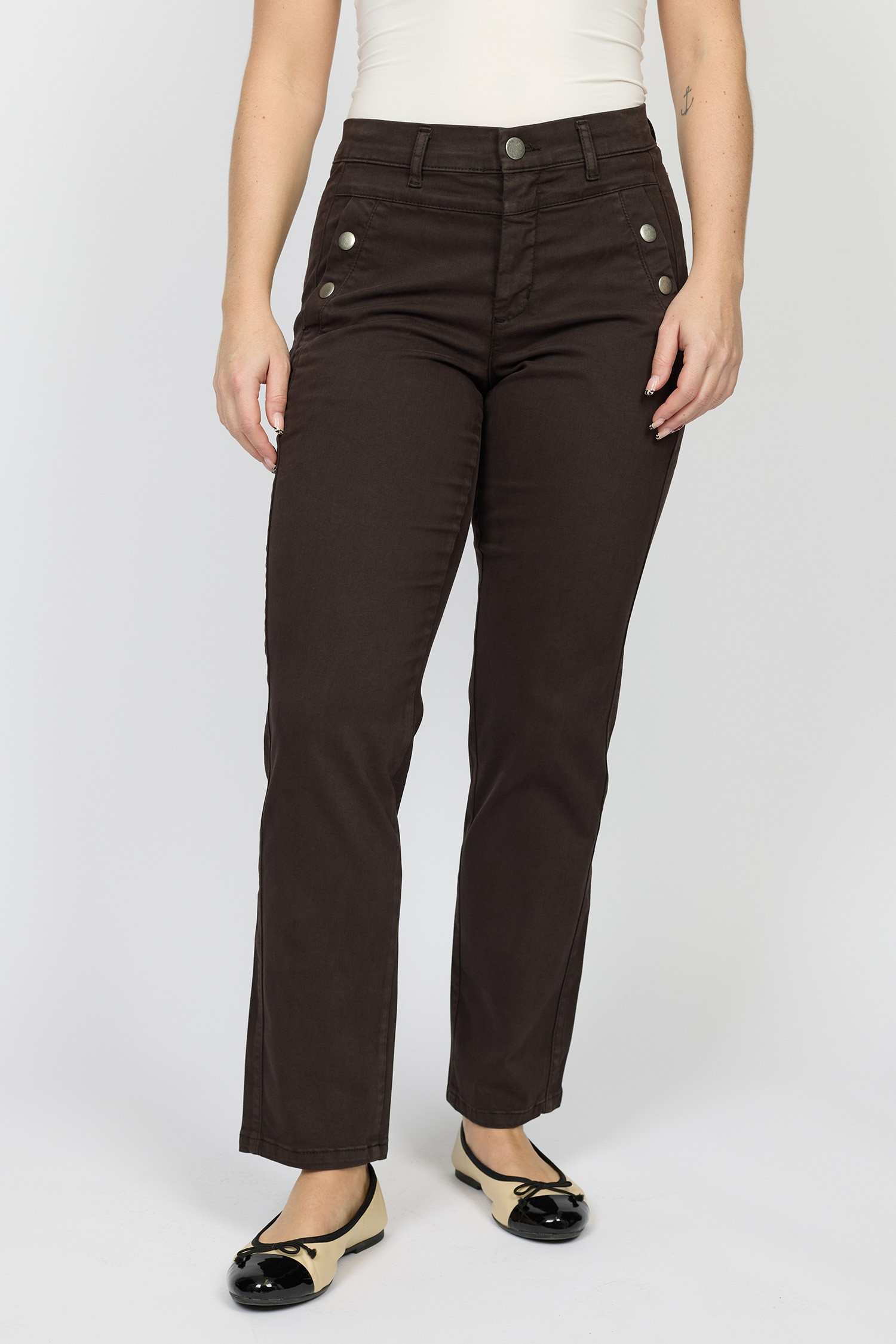 Karcamona Pant - Dark Brown - 2-Biz