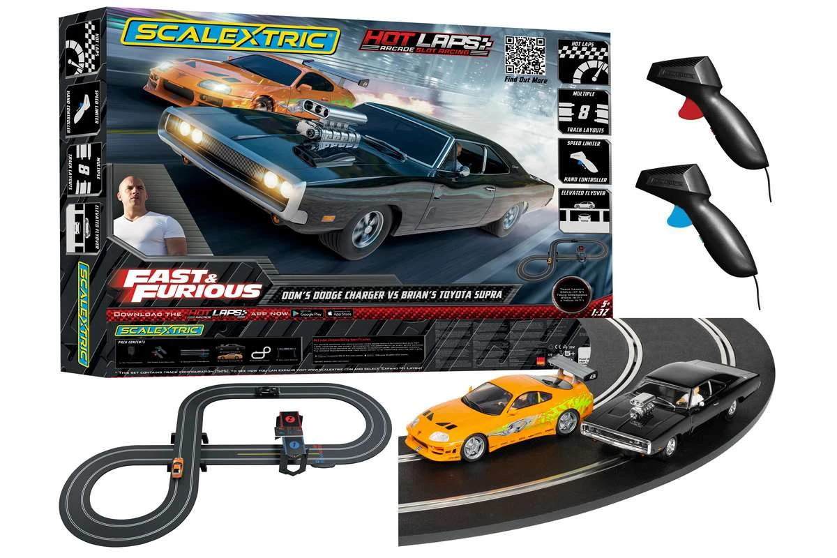 Fast and Furious Hot Laps Race Set 1/32