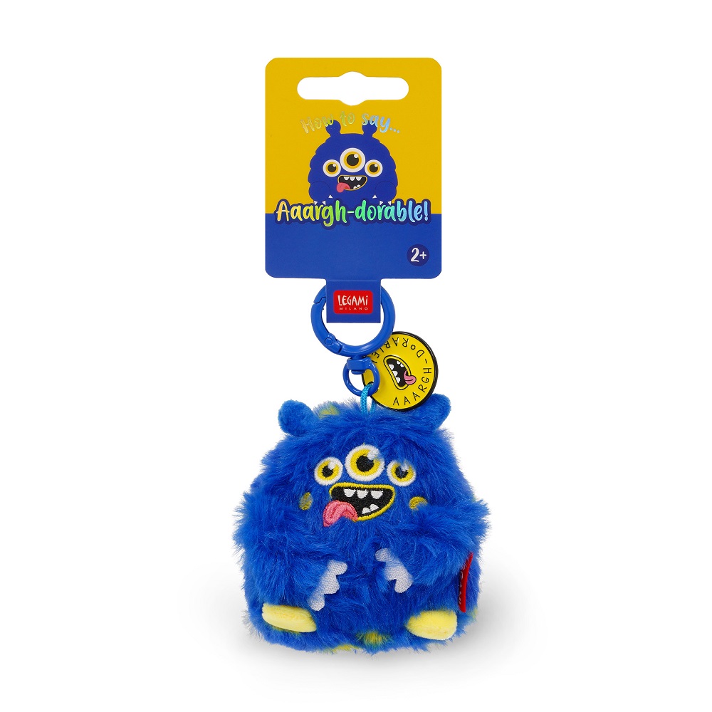 Super soft! Tiny, nøglering, Monster - 4