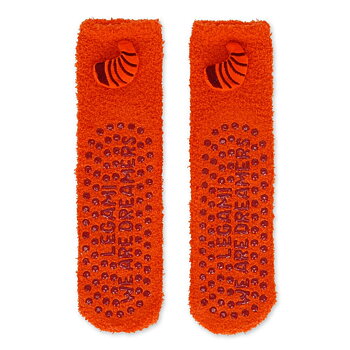 It´s a match, non slip socks, Red Panda (vuxen)