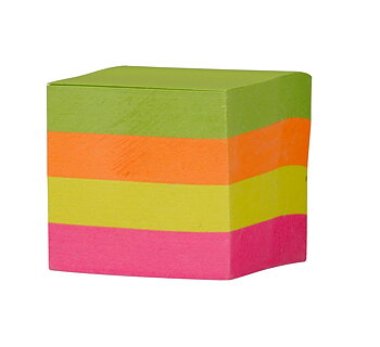 Post-it lappar mini 4x4cm 400st