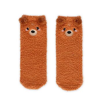 It´s a match, non slip socks, Teddy bear (barn)