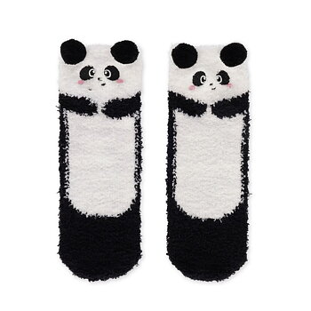 It´s a match, non slip socks, Panda (barn)