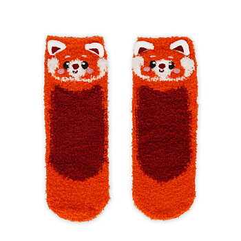It´s a match, non slip socks, Red Panda (barn)
