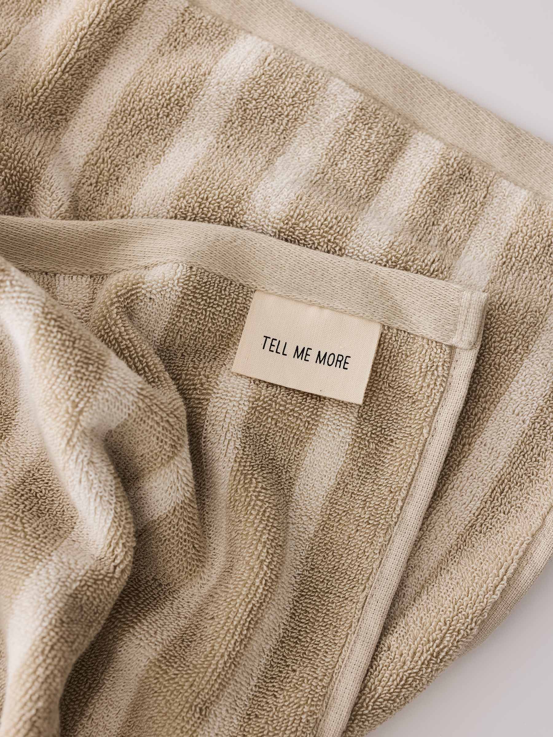 TELLME MORE Badhandduk Bonnie Beige/Natur - 3