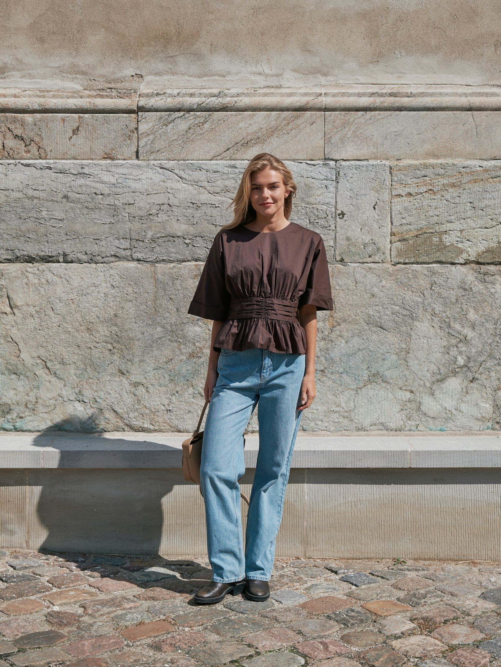 Neo Noir Annegret Poplin Blouse - 8