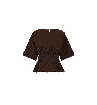Neo Noir Annegret Poplin Blouse
