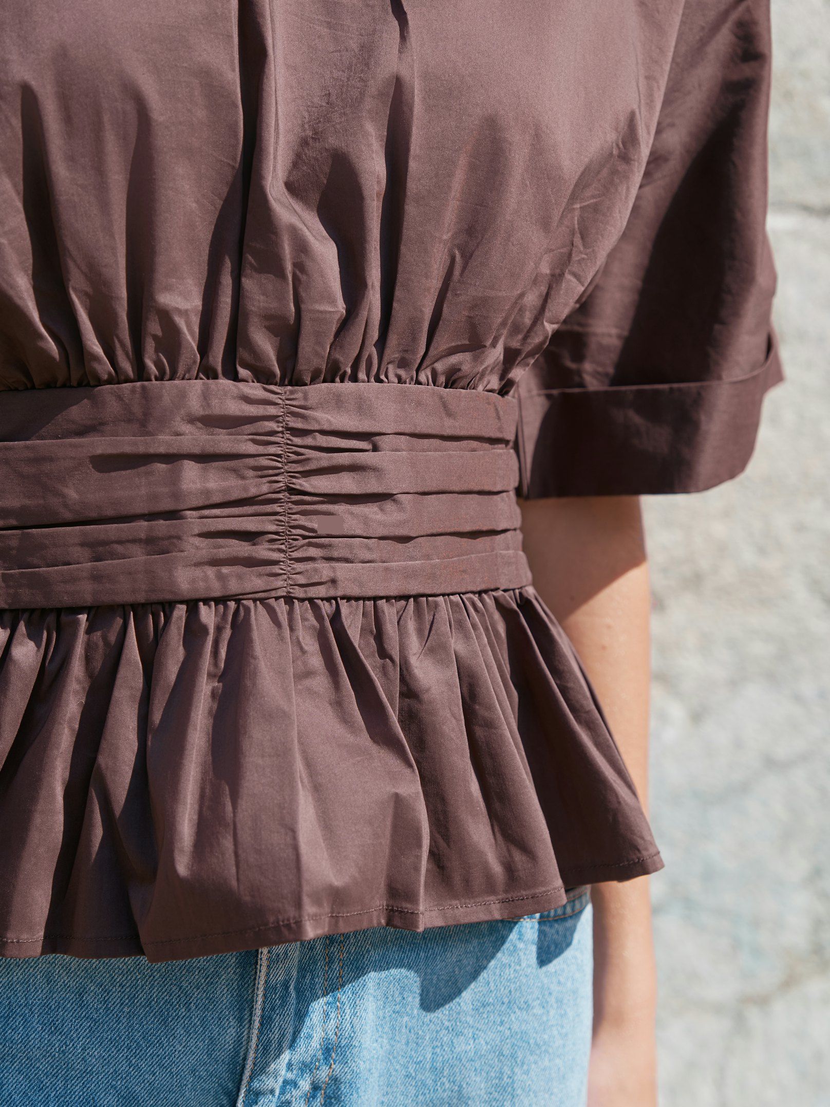 Neo Noir Annegret Poplin Blouse - 7