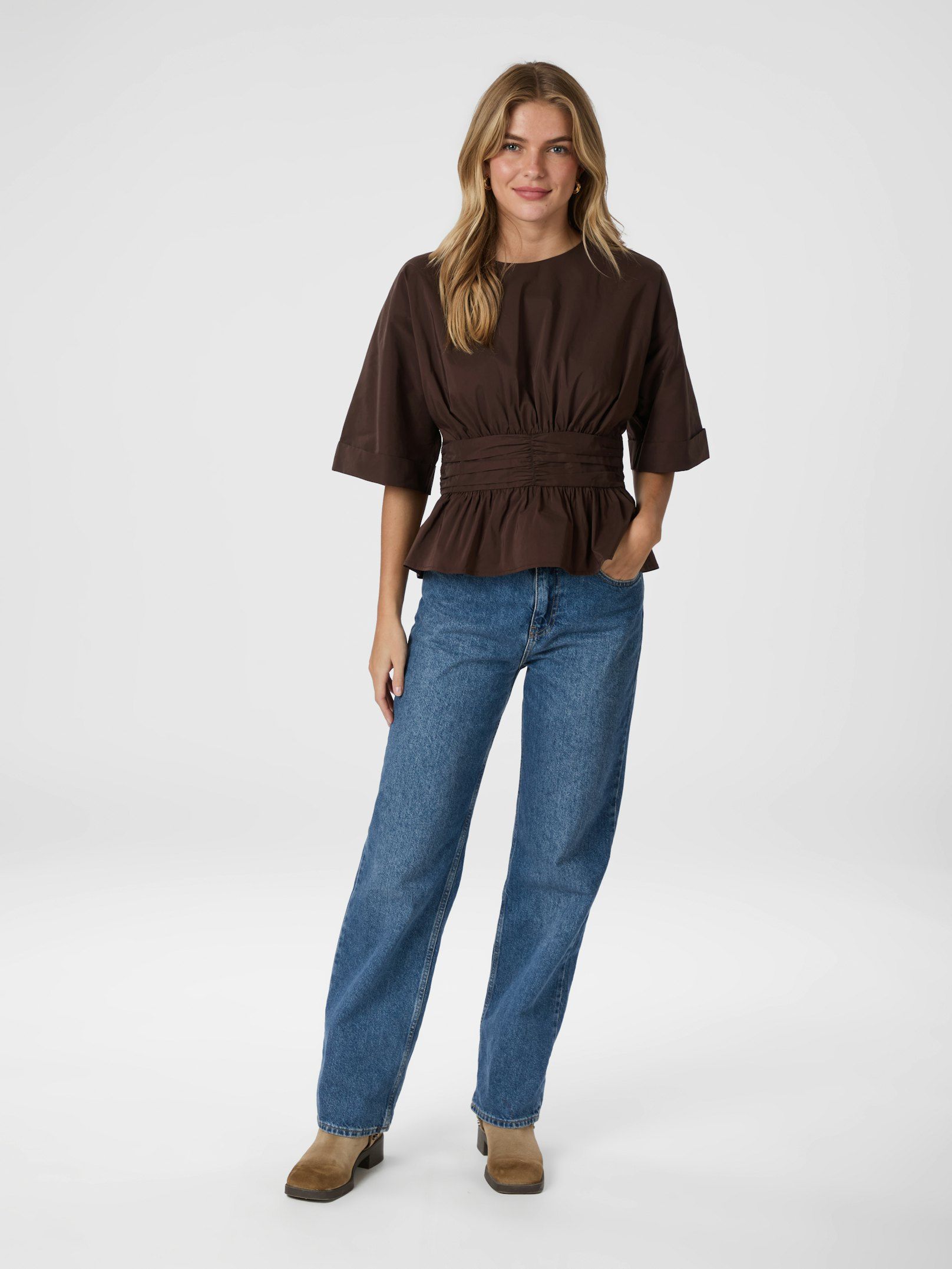 Neo Noir Annegret Poplin Blouse - 6
