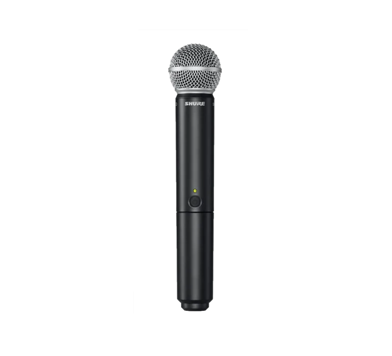 Shure BLX288-SM58 dual receiver med 2x PG58 / SM58 (S8 -823-832MHz or K3E - 606-630Mhz)) - 7