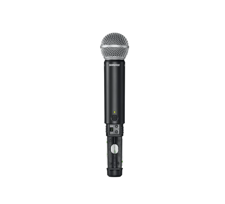 Shure BLX288-SM58 dual receiver med 2x PG58 / SM58 (S8 -823-832MHz or K3E - 606-630Mhz)) - 6