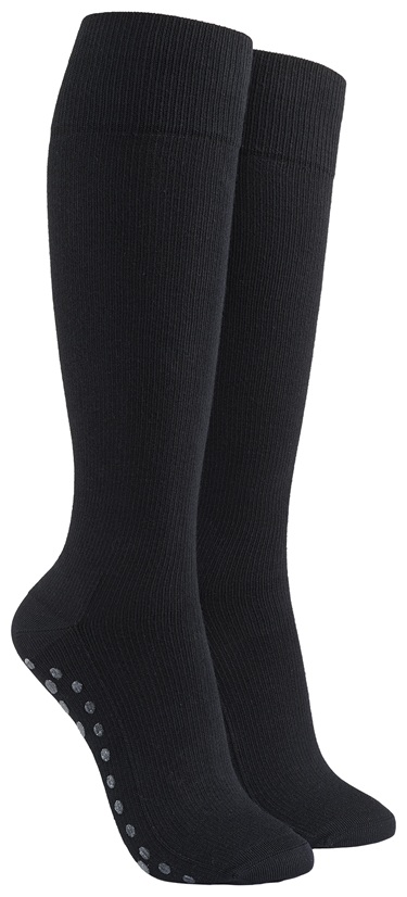 Anti-Slip Stödstrumpor Svart