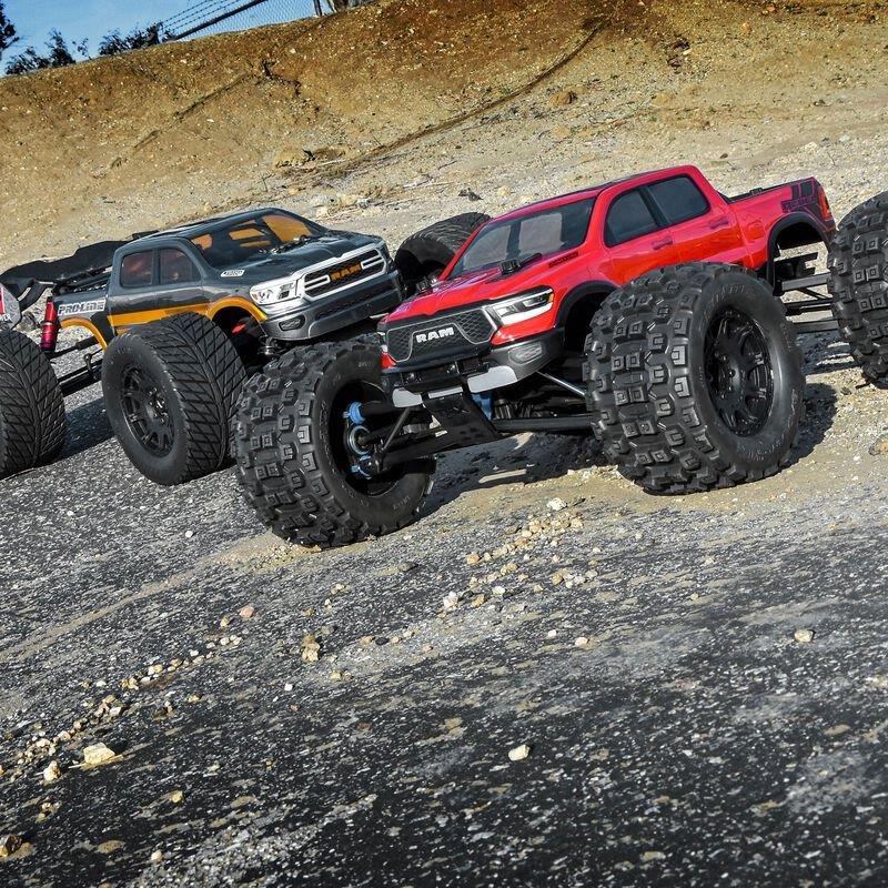 Pro-Line 1/8 Badlands MX38 F/R 3.8inch MT Tires Mounted 17mm Black Raid (2) - 5